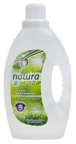 Natura 1,5l Flytende Vaskemiddel Color