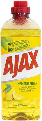 Ajax Allrent Mediterranean Lemon 1L - 99% Naturlig Opprinnelse