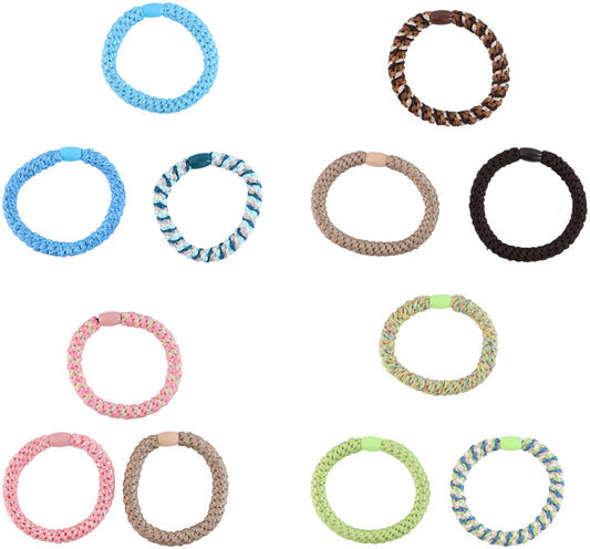 Hårstrikk i flere farger