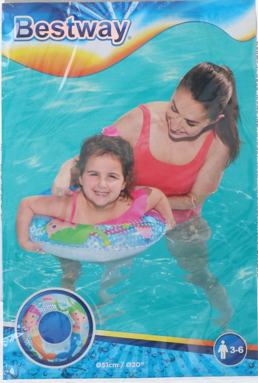 Bestway Svømmering Barn 3-6 år Ø51cm – Havfruer