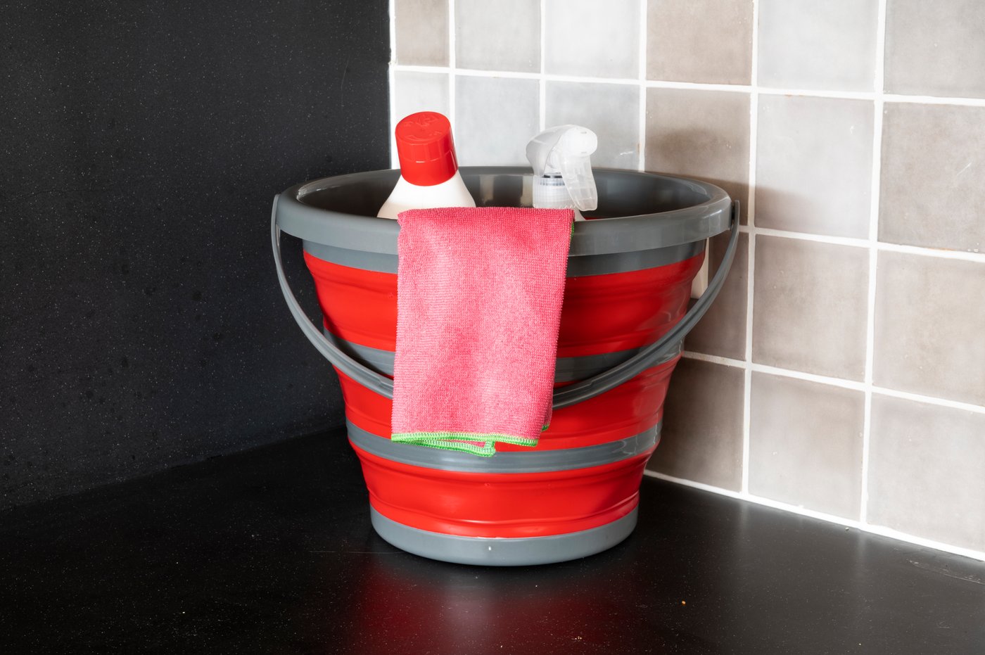 Vaskebøtte Sammenleggbar 10l