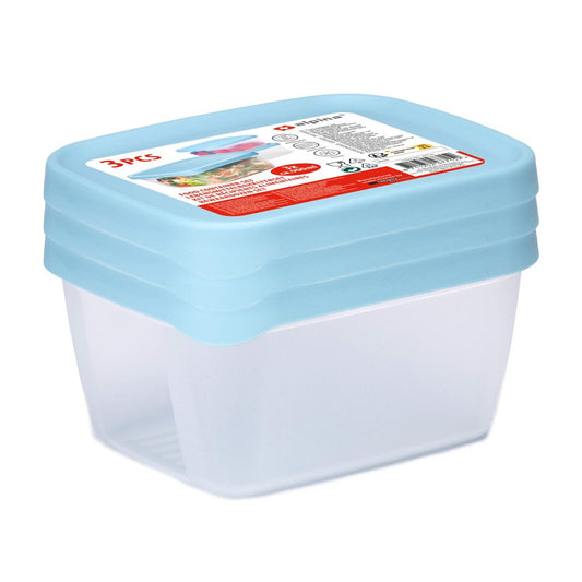 Oppbevaringsbokser mat 3pk 900ml