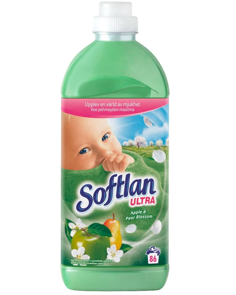 Softlan Ultra Tøymykner Apple & Pear 1300ml