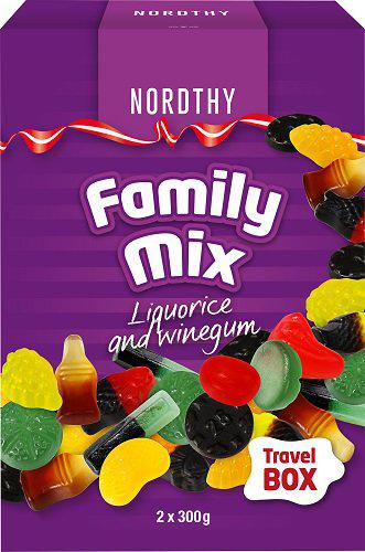 Nordthy Familiemix 600g