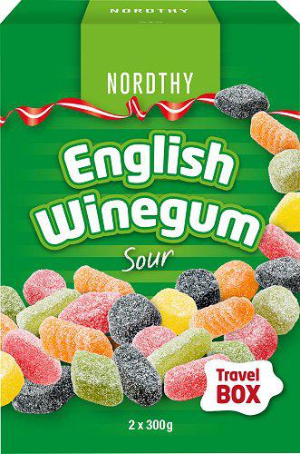 Nordthy Vingummi Sur 600g