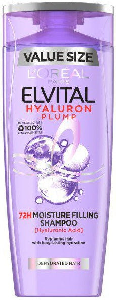 ELVITAL 400ml Shampoo Hyaluron Plump