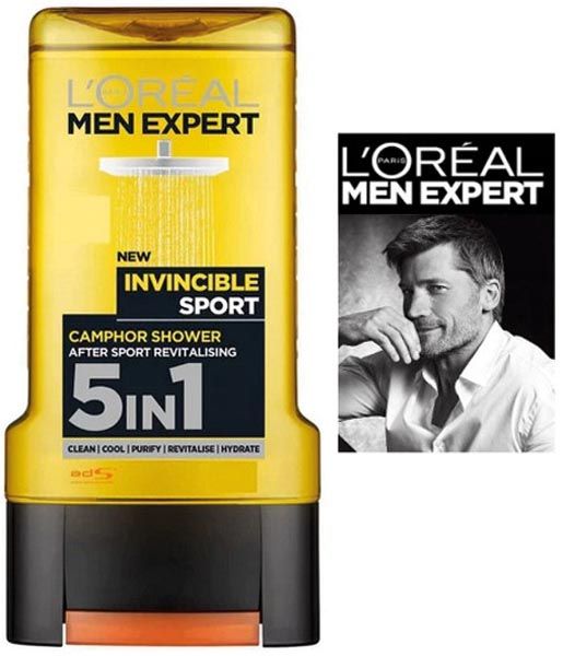 L'Oreal Men Expert Shower Gel Invincible Sport 250ml