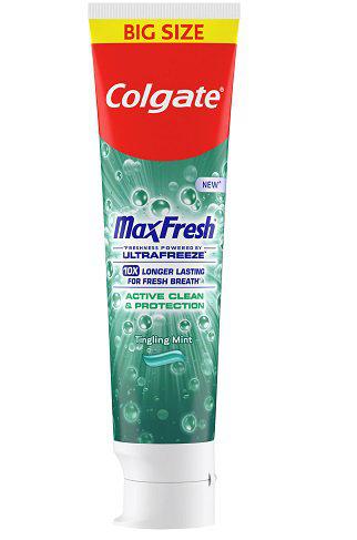 Colgate Tannkrem MaxFresh Active Clean, 100ml
