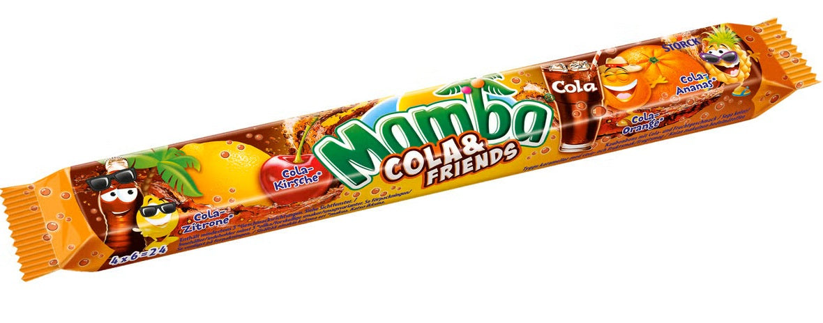 Mamba Fruktkarameller Cola 106g