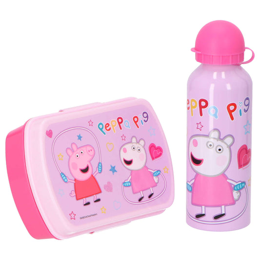 Peppa Gris Matboks & Drikkeflaske