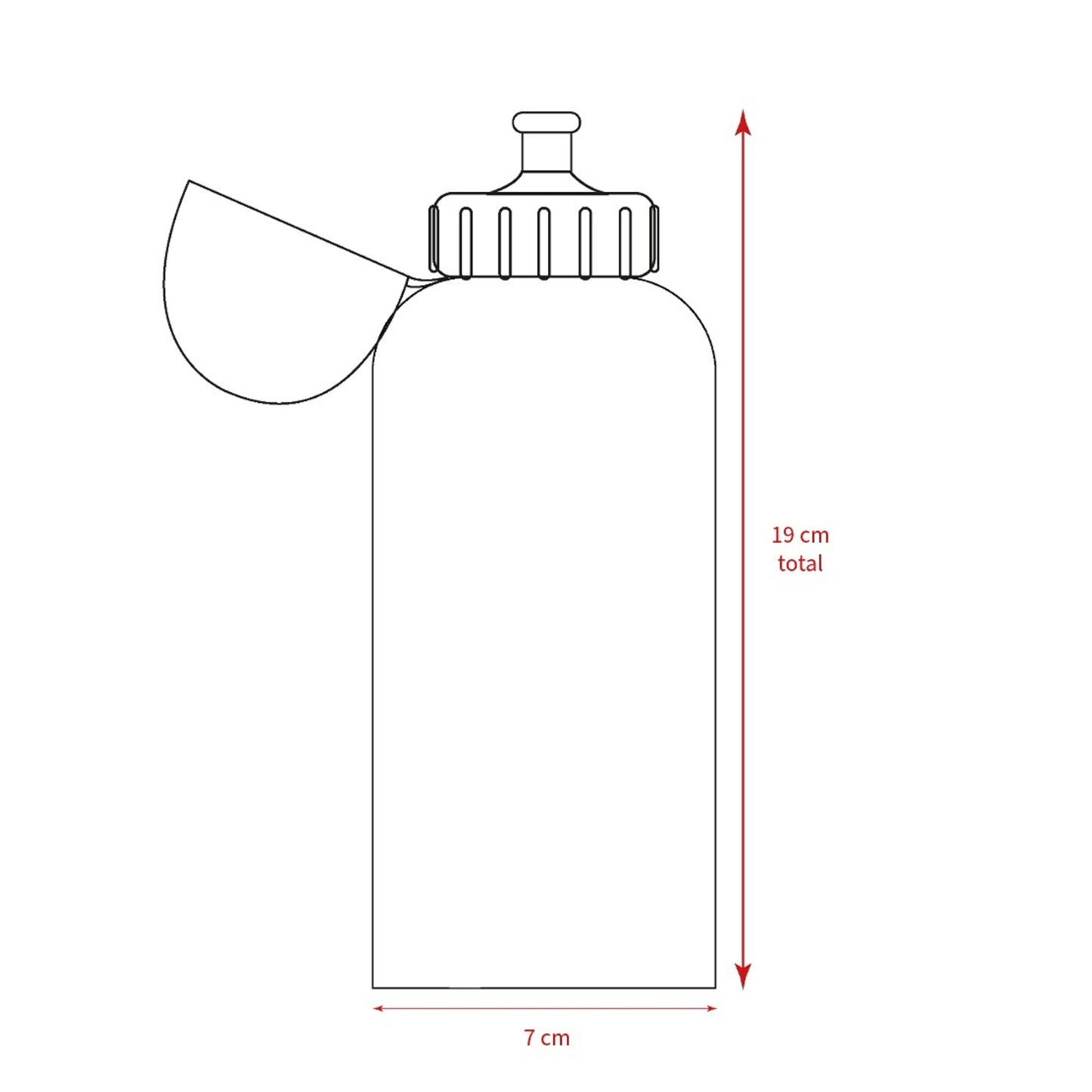 Lilo & Stitch Drikkeflaske i aluminium - 500 ml