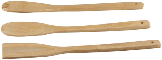Kjøkkenredskaper i bambus, 29,5cm 3stk