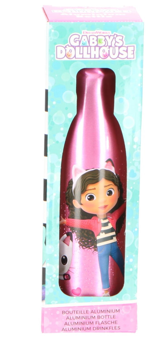 Gabby's Dollhouse Drikkeflaske i aluminium - 600 ml