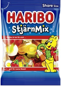 Haribo Stjerne Mix 170G