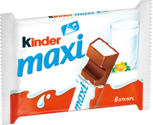 Kinder Maxi 6P 126G - NB dato: best før 20.03.2026!