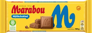 Marabou Mjölkchoklad 160G - NB dato: best før 22.03.2026!