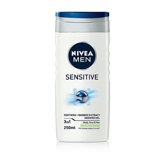 Nivea Men Dusjsåpe Sensitive, 250ml