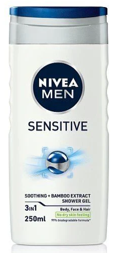 Nivea Men Dusjsåpe Sensitive 250ml