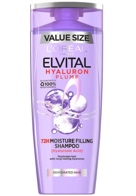ELVITAL 400ml Shampoo Hyaluron Plump