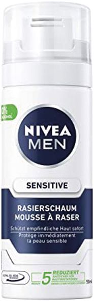 Nivea Sensitive Barberskum 50ml - Reisestørrelse
