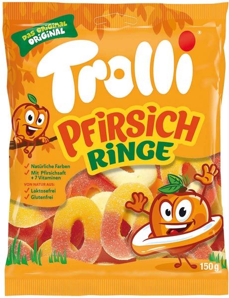 Trolli Peach Rings 150g