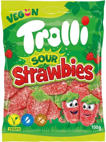 Trolli Sour Strawbies 150g