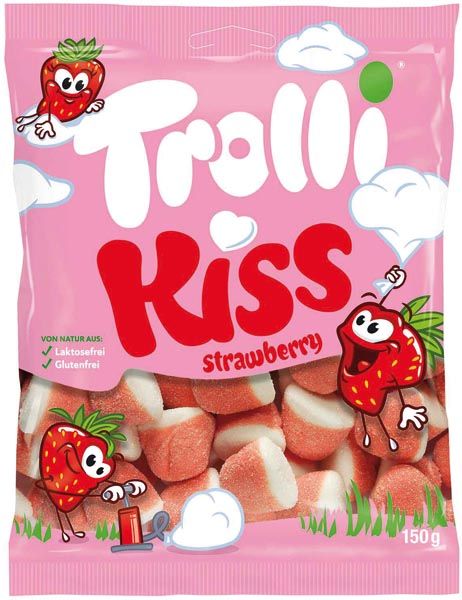 Trolli Strawberry Kiss 150g