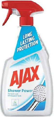 Ajax Shower Power Spray 750 ml – Effektiv rengjøring av dusj og bad