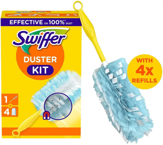 Swiffer Duster Kit med 4 refiller – Støvfri hverdag