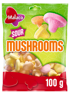 Malaco Sour Mushrooms 100 g