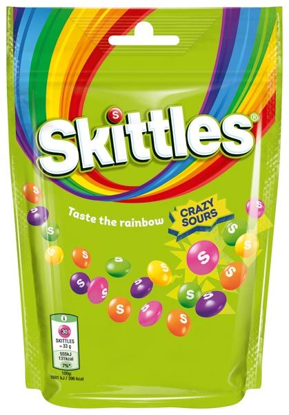 Skittles Crazy Sours 136g