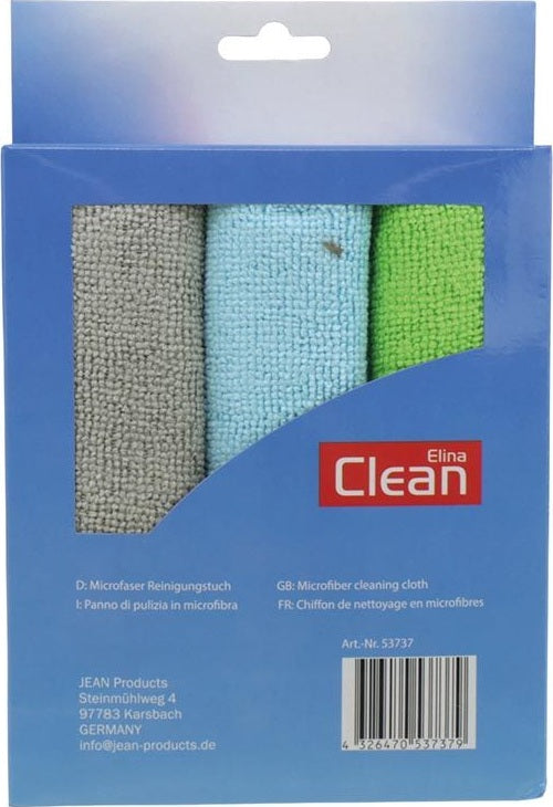 Elina Clean Mikrofiberkluter 3stk