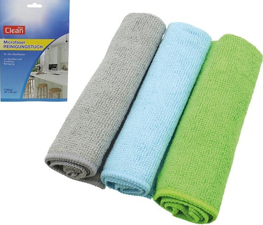 Elina Clean Mikrofiberkluter 3stk