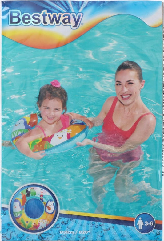 Bestway Svømmering Barn 3-6 år Ø51cm – Sea Life