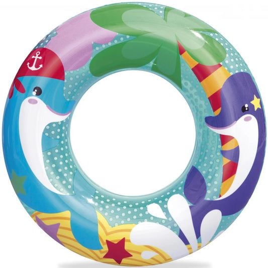 Bestway Svømmering Barn 3-6 år Ø51cm - Delfiner