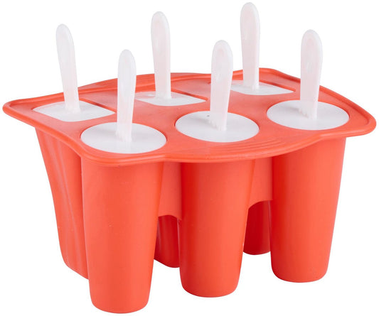 Silikon Ispinneformer 6pk Rød