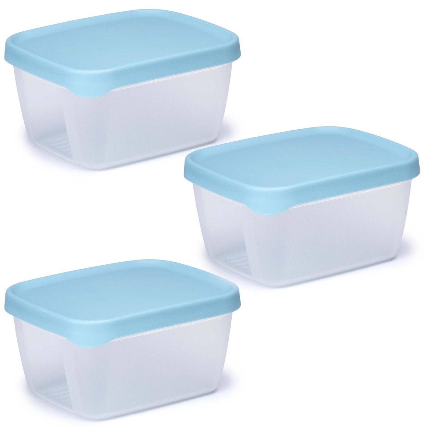 Oppbevaringsbokser mat 3pk 900ml