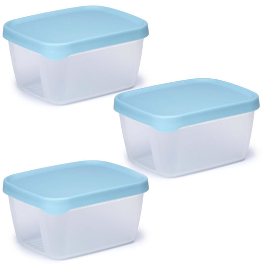 Oppbevaringsbokser mat 3pk 900ml