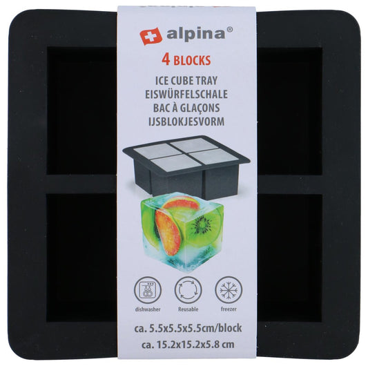 Silikon Isbitform - Store isbiter Sort