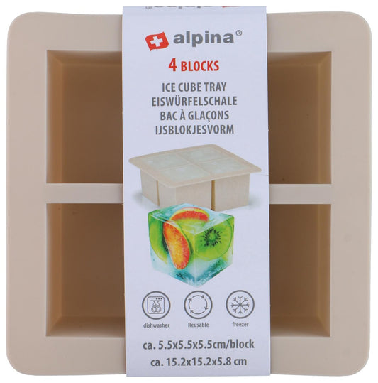 Silikon Isbitform - Store isbiter Beige