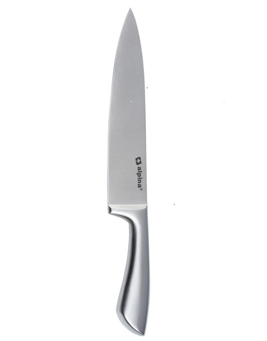 Kokkekniv i rustfritt stål 33,5cm