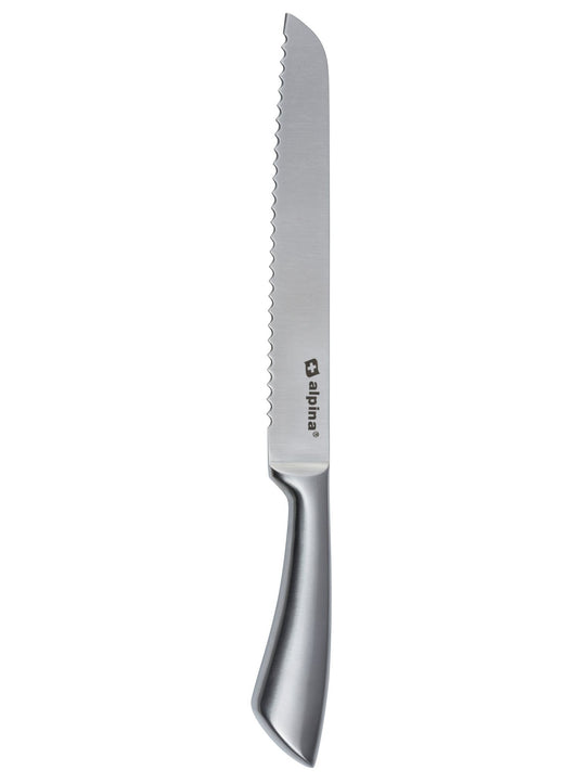Brødkniv i rustfritt stål 33,5cm