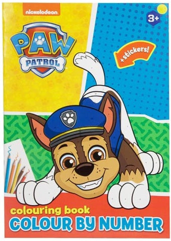 Paw Patrol Fargeleggingsbok A4
