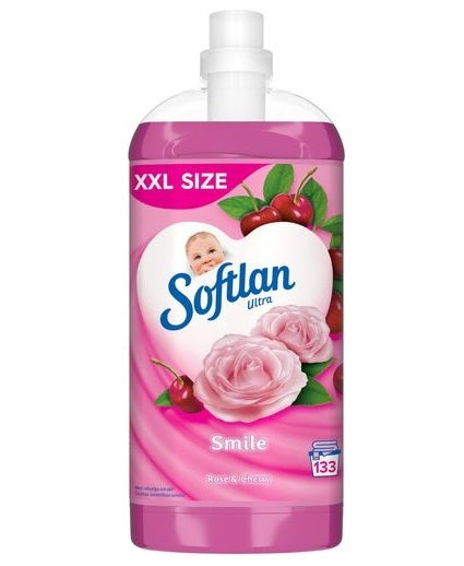 Softlan 2l Tøymykner Rose & Cherry