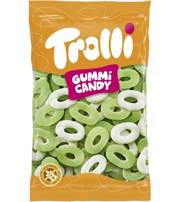 Trolli Sour Apple Rings 1000g