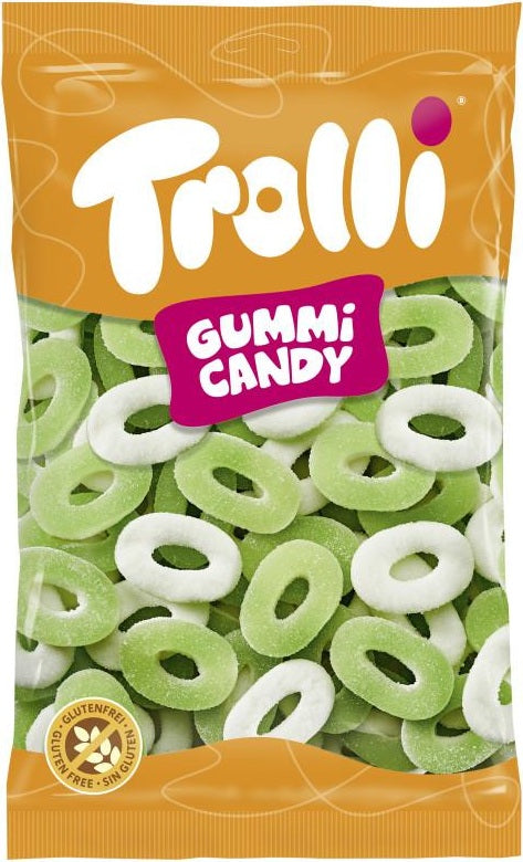 Trolli Sour Apple Rings 1000g