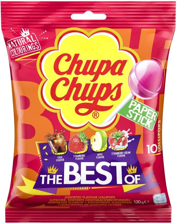 Chupa Chups The Best Of 10-pk 120g