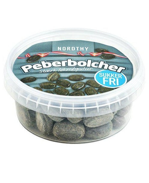 Nordthy Pepperdrops Sukkerfri 180g