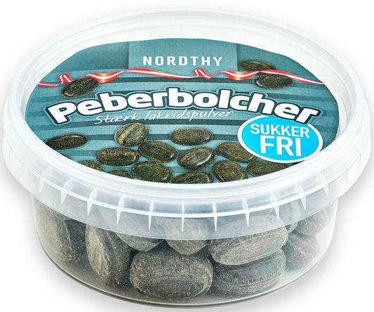 Nordthy Pepperdrops Sukkerfri 180g