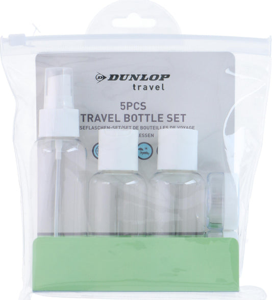 Dunlop 5-delt Reiseflaskesett